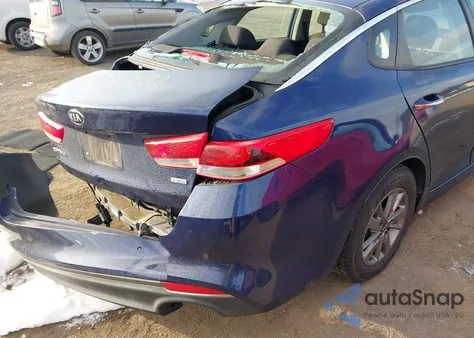 2018 Kia Optima Lx Turbo z USA, uszkodzony, nr VIN 5XXGT4L11JG230373